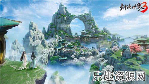 踏青出游季！来《剑侠世界3》云看江湖美景