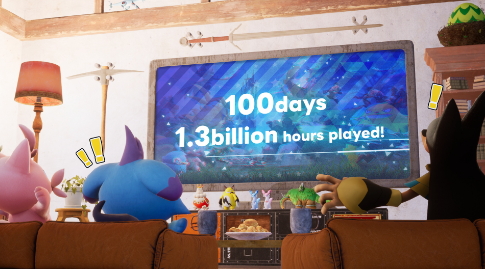 《幻兽帕鲁》发售满百天 玩家游玩时长总计超13亿小时
