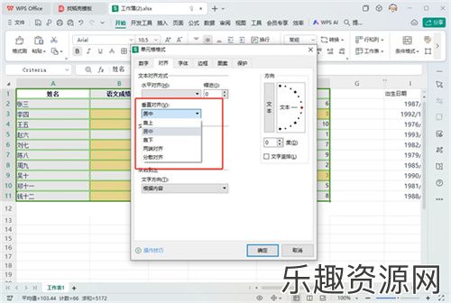 WPS表格内文字下沉怎么操作-WPS表格内文字下沉设置教程