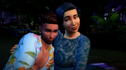 《模拟人生4》在系列中首次加入多角恋爱关系支持