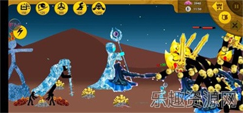 stickwar黄金魔改皮肤版截图